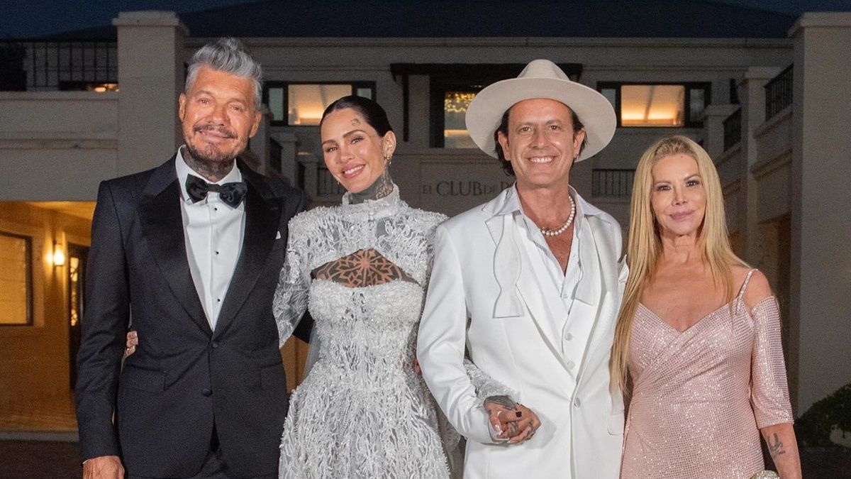 Se supo Qué pasó con Marcelo Tinelli en la boda de Cande y Coti Sorokin