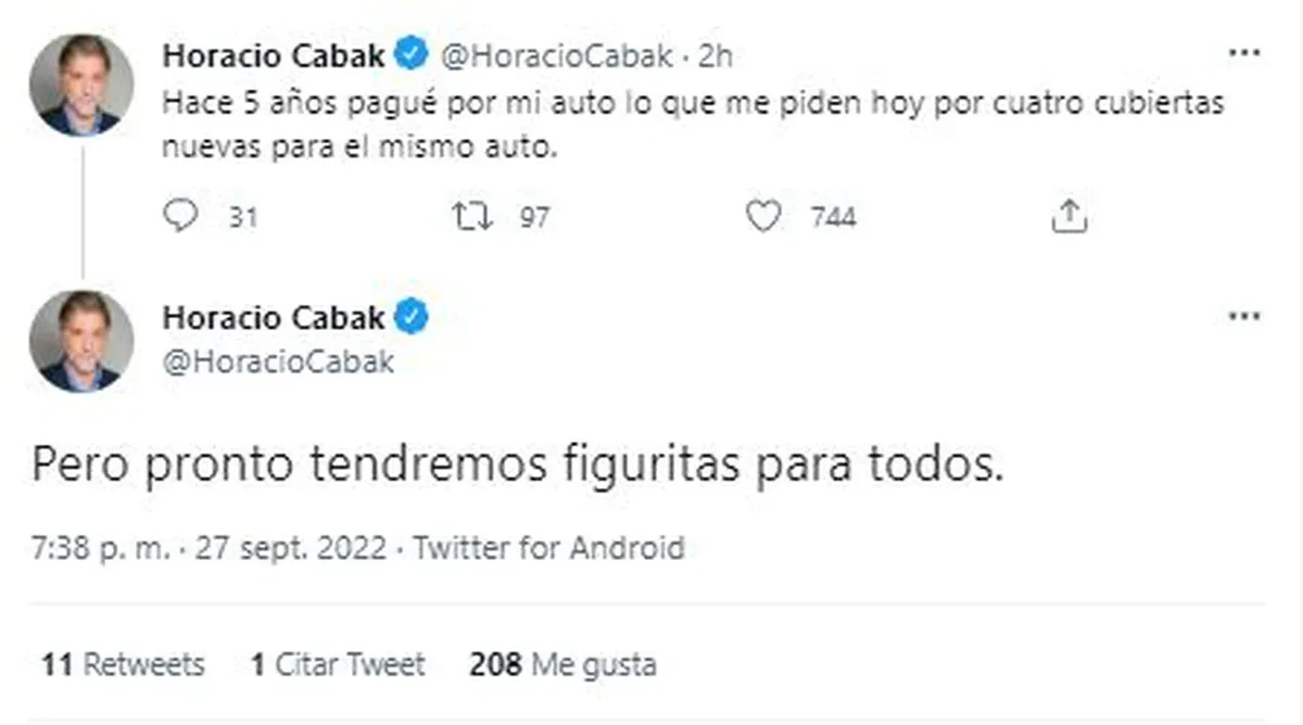 Horacio Cabak Explot Por La Problem Tica De Los Neum Ticos