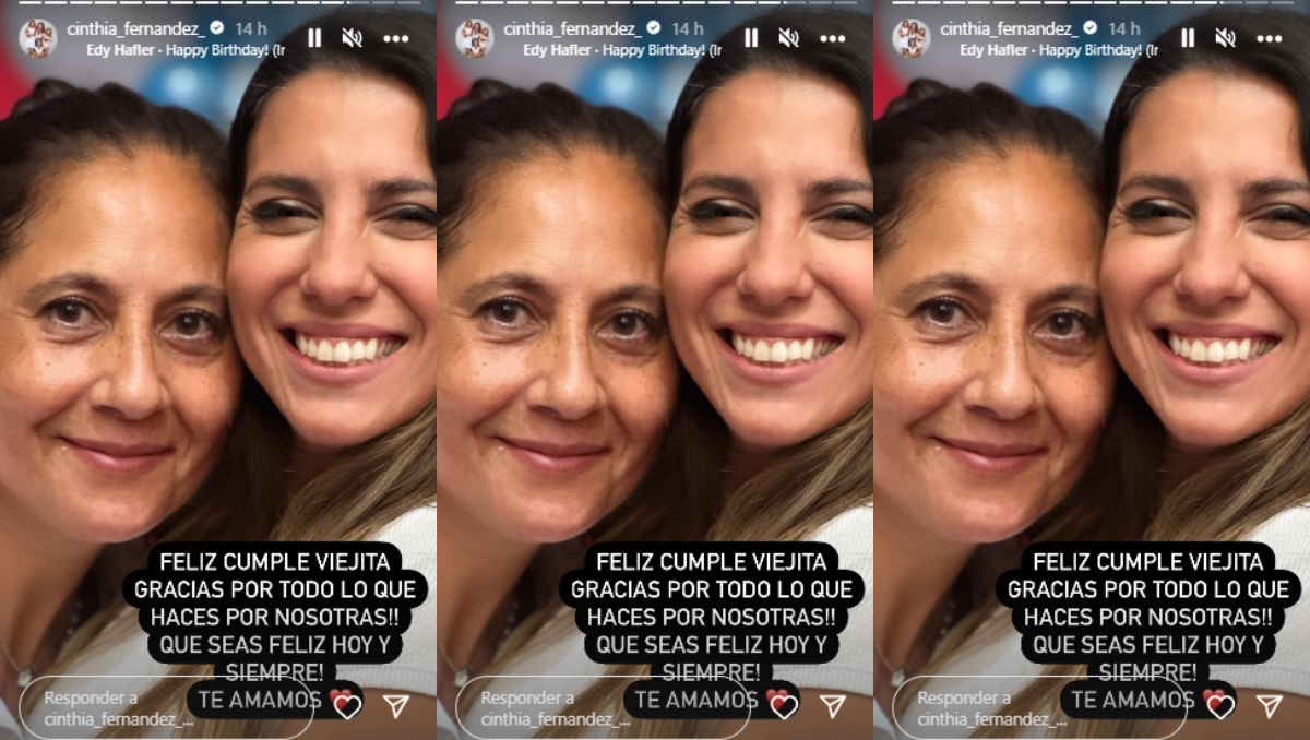 Cinthia Fern Ndez Le Dedic Un Amoroso Mensaje A Su Madre