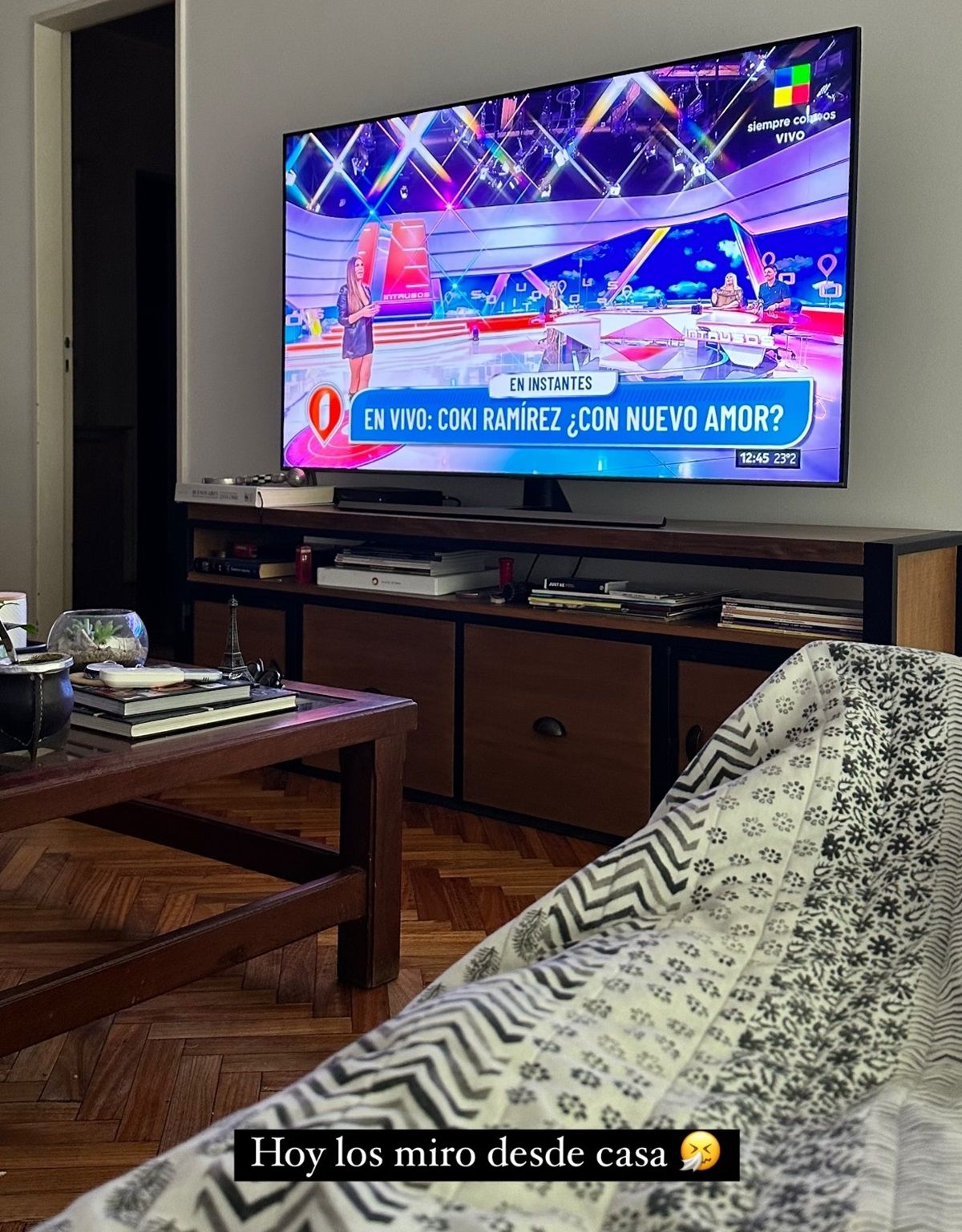 Por qué Pampito no estuvo hoy en Intrusos de América TV