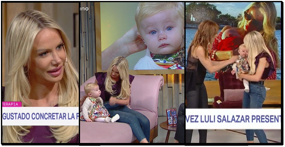 El encuentro de Vero Lozano con Luciana Salazar y su hija Matilda