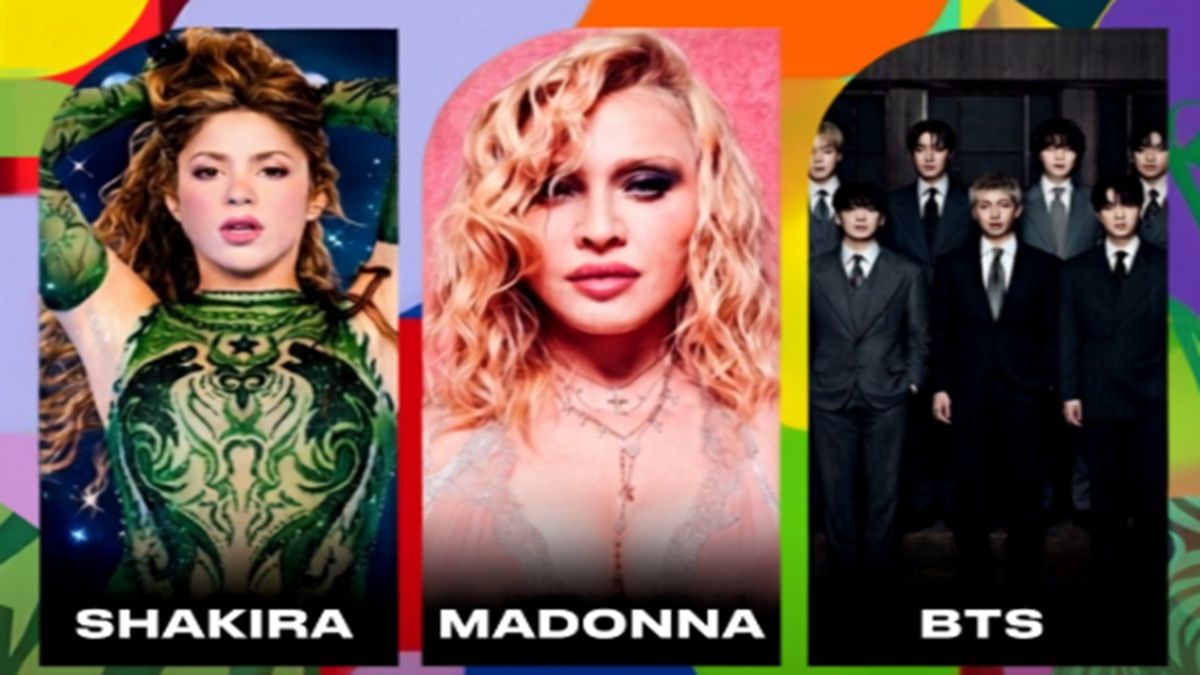 La FIFA anunció a los artistas del primer halftime show en la final del Mundial: Madonna, Shakira y BTS