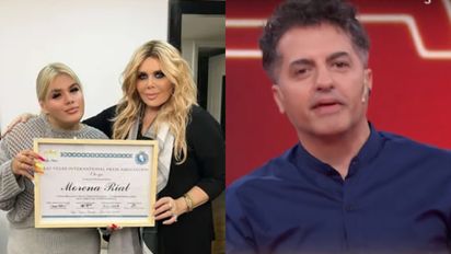 Ángel de Brito opinó sin filtro sobre la distinción que recibió More Rial