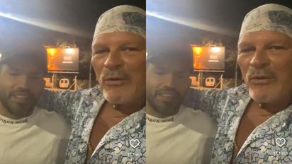 Inesperado encuentro del Kun Agüero y Alfa de 'Gran Hermano'