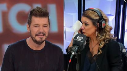 El llanto de Marina Calabró por un mensaje que le envió Marcelo Tinelli