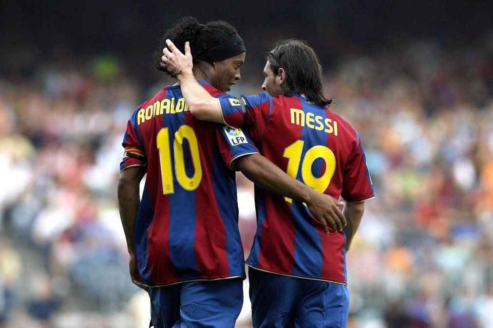 ¡Sentido! Lionel Messi y su pésame a Ronaldinho
