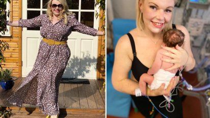 Embarazada desconocía que lo estaba, salió a correr y dio a luz en su casa