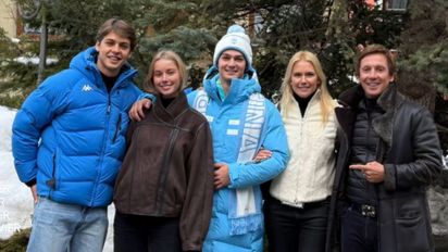 Así se preparó Tiziano Gravier, el hijo de Valeria Mazza, para la ceremonia inaugural de los Juegos Olímpicos