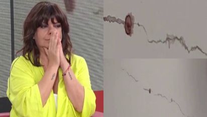 El susto de Andrea Taboada que casi la deja paralizada