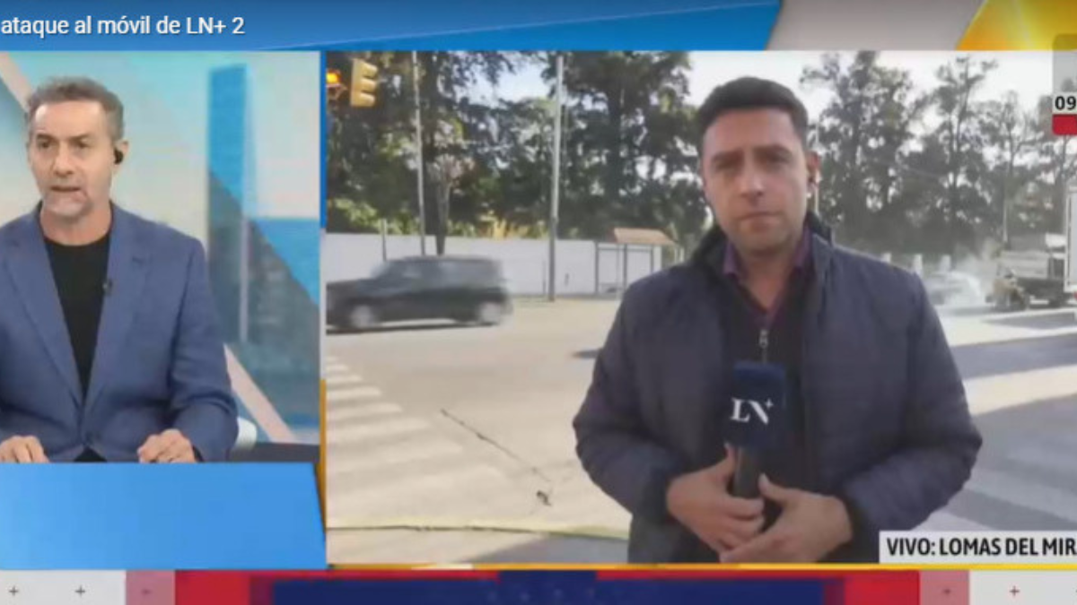 El terrible momento que se vivió durante el programa de Luis Majul por LN+