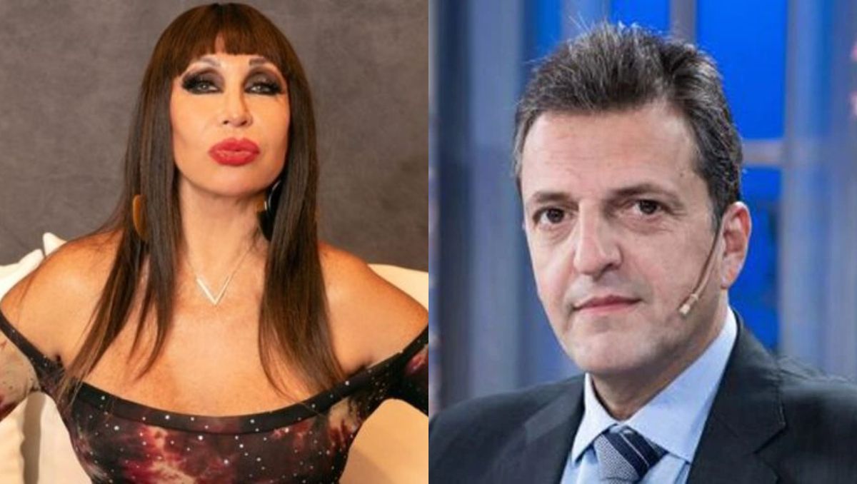 El incondicional apoyo de Moria Casán a su yerno, Sergio Massa