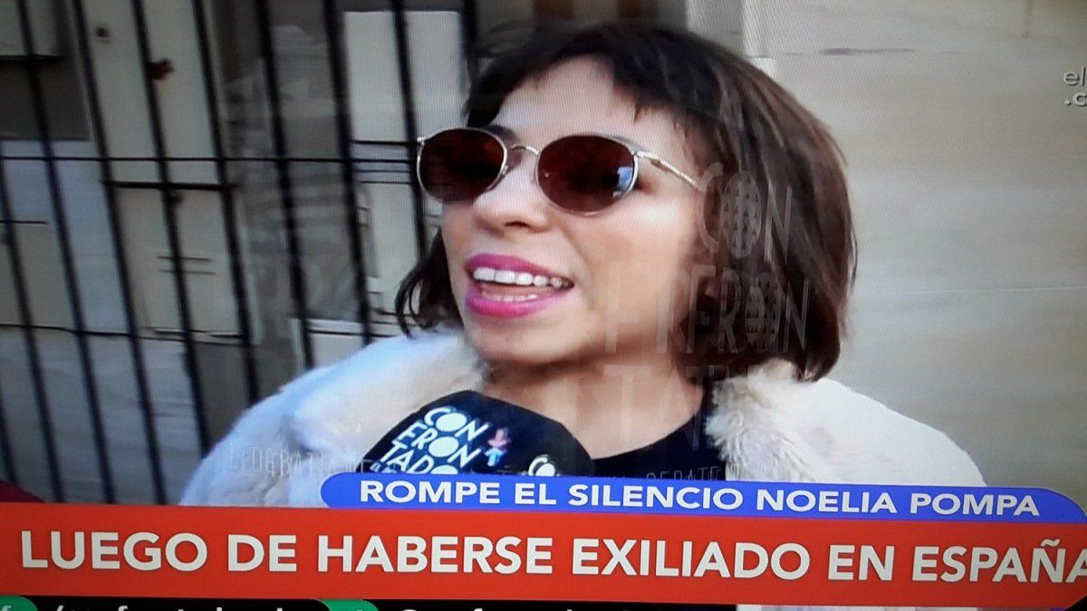 Noelia Pompa Reapareci En Buenos Aires Despus De Su Exilio En Espaa