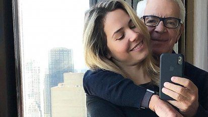 Eduardo Costantini cumplió 74 y lo celebró con su esposa de 30 años