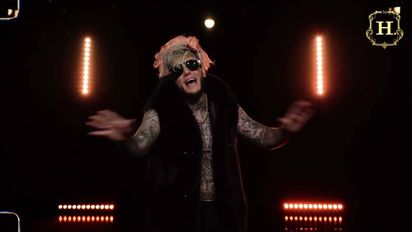 Así se ve Alex Caniggia en El Hotel de los Famosos: 