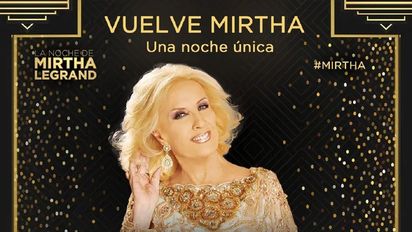 Todo sobre el regreso de Mirtha Legrand a la televisión