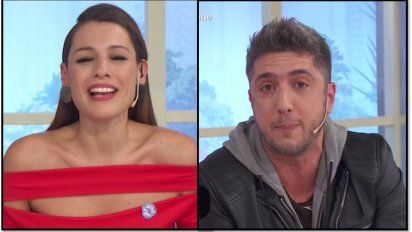 Pampita y un escándalo al aire y detrás de cámaras con Jey Mammon: Burradas; gritos y enojos
