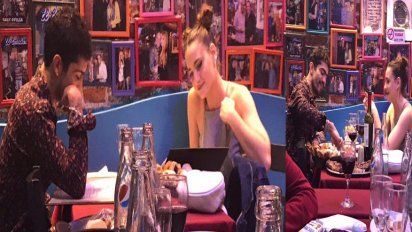 Las fotos de la salida romántica de Rodrigo Romero, el ex de Jimena Barón, y su nueva novia