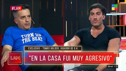 Tomás Holder habló en 