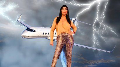 Vuelo de terror: por una tormenta eléctrica Moria casi debe regresar a capital