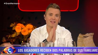 A puro llanto: Santiago del Moro entró a la casa de 'Gran Hermano' y le llevó mensajes de sus familiares