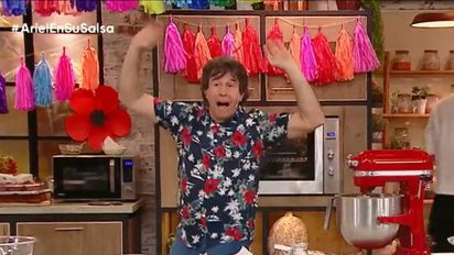 Ariel Rodríguez Palacios mostró cómo disfruta del fin largo