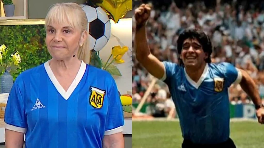 Claudia Villafañe emocionó al compartir la conexión de sus nietos con Diego Maradona en la previa del Mundial 2026
