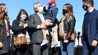 Alberto Fernández inauguró la campaña en Buenos Aires 