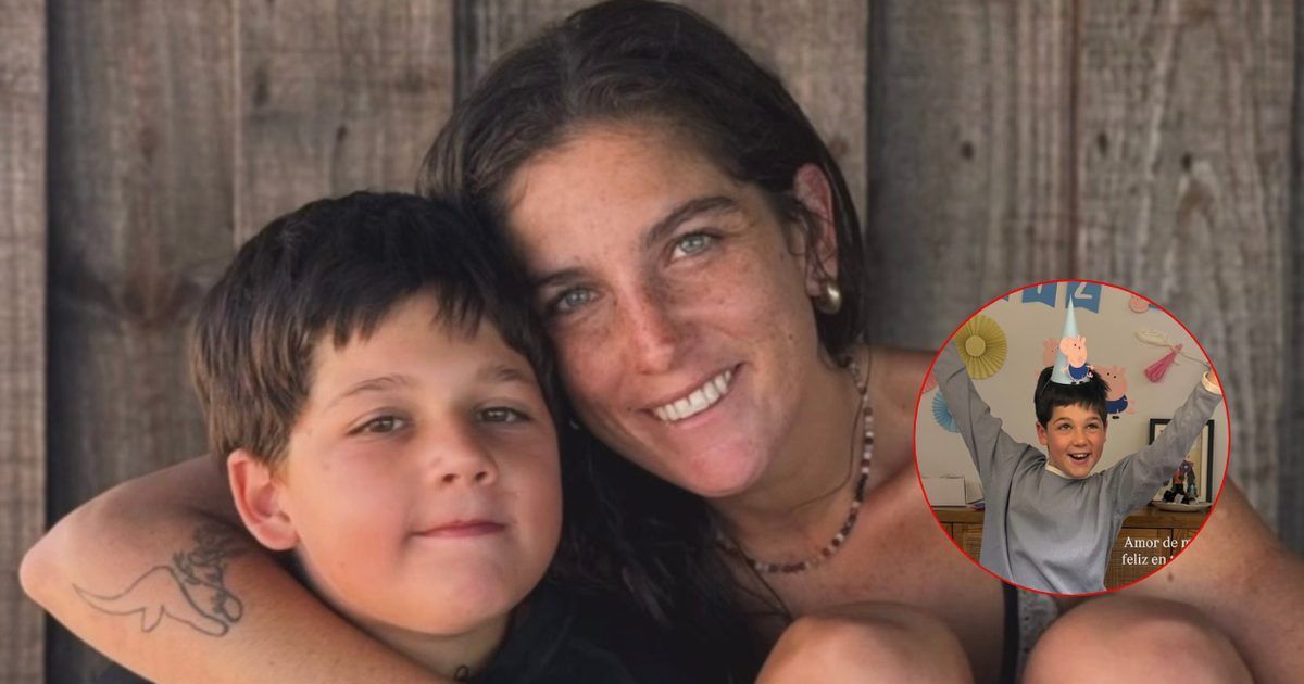 Juana Repetto celebró los 10 años de su hijo Toribio con temática de Peppa Pig y el Mundial