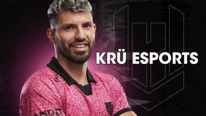 El jugador Sergio Kun Agüero presentó su equipo KRÜ