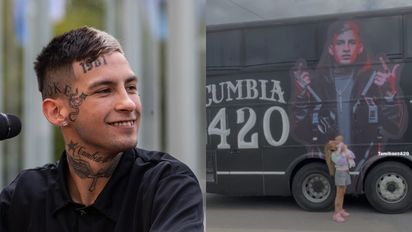 El lujoso micro en el que L-Gante se va de gira