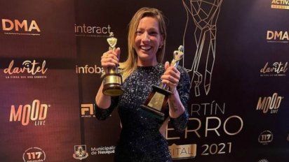 Dani la Chepi se alzó con el Martín Fierro Digital de Oro