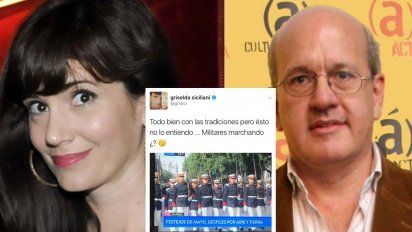 Poco elegante: Pablo Sirvén cruzó a Griselda Siciliani en twitter por el desfile militar