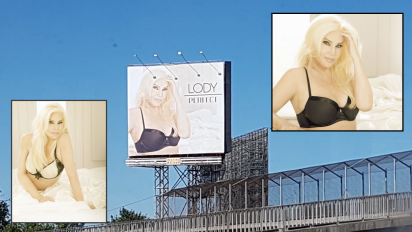 Con casi 73 años, Susana Giménez inunda las calles de Buenos Aires en una producción gráfica en corpiño