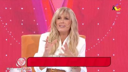 La despedida de una panelista de 