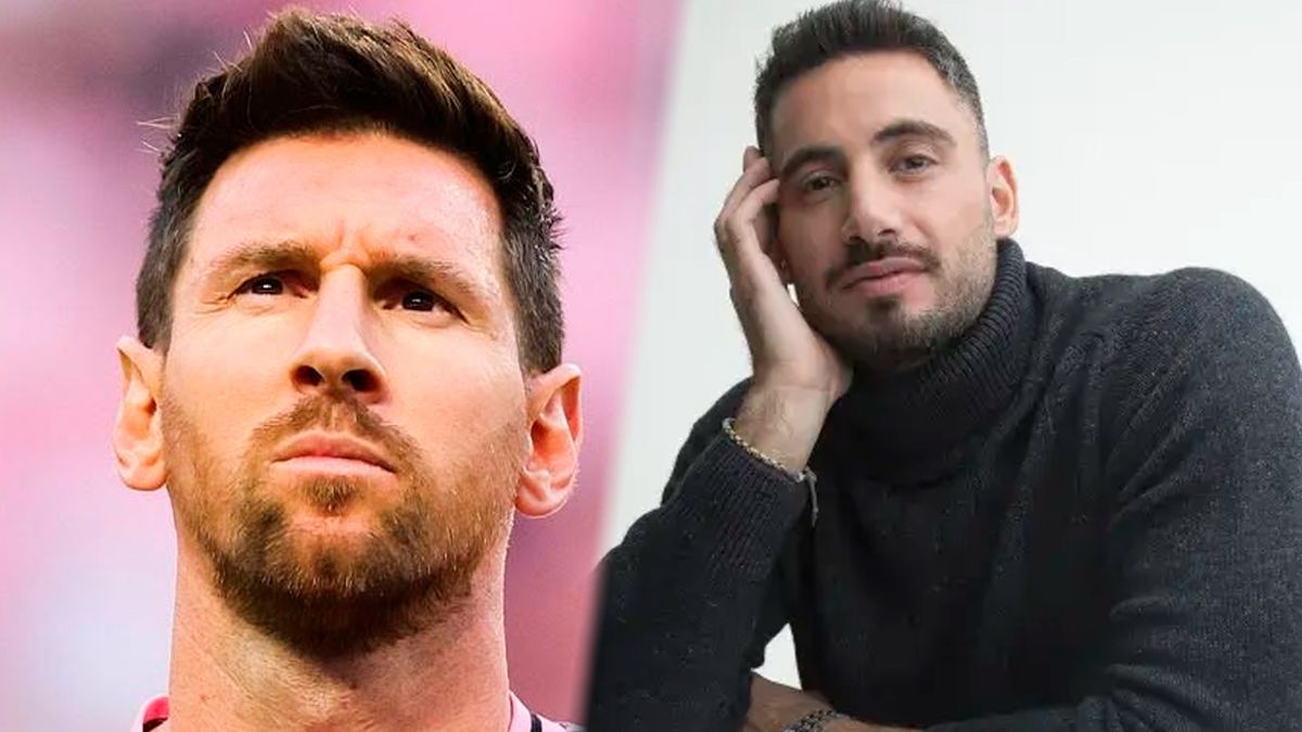 Messi dio señales de paz con Occhiato tras el escándalo de Luzu TV