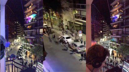El DJ de Recoleta volvió a hacer música y los vecinos rompieron la cuarentena para bailar en la calle