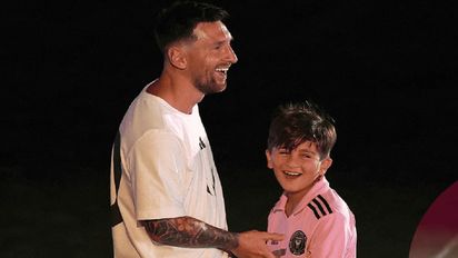 Thiago Messi sigue los pasos de Lionel Messi: se supo que se suma a un importante equipo de fútbol
