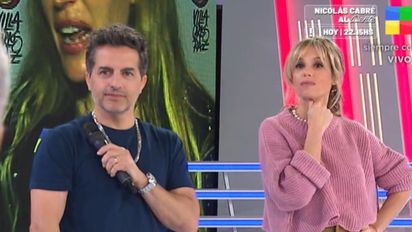 Ángel de Brito hizo una aparición sorpresa en el programa de Mariana Fabbiani