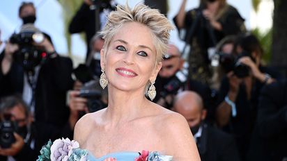 Sharon Stone fue en calidad de invitada al Festival de Cine de Cannes 