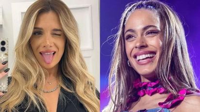 Cómo fue la videollamada que compartieron Camila Homs y Tini Stoessel