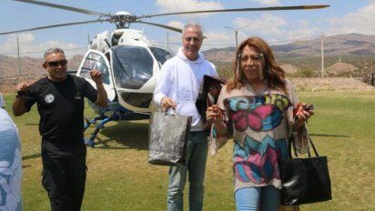 ¡Escándalo! Marley usó helicóptero oficial en Mendoza