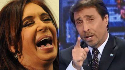 Eduardo Feinmann le  respondió a CFK y le dijo que la represión policial no está mal