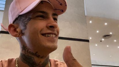 La nueva polémica de L-Gante: viajó en un auto sin papente