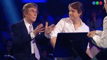 Silvio Soldán estuvo con su hijo Christian por primera vez en televisión y ganaron medio millón de pesos