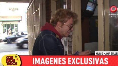 Videos: Guido  y Silvia Süller desconsolados por la muerte de su madre