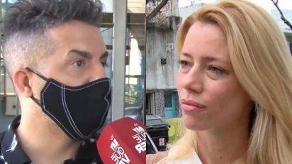 Ángel de Brito lapidario con Nicole Neumann: 