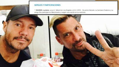 Se publicó un aviso fúnebre de El Tirri en el diario La nación: lo 