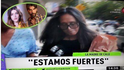 Hablaron la mamá y el productor de Calu Rivero: ''Estamos fuertes, que no quiere decir que estamos bien''