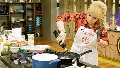Claudia Villafañe y su homenaje a Maradona en Masterchef 