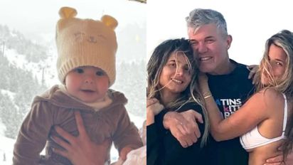 La foto de Sarah Burlando con sus hermanas mayores, María y Delfina